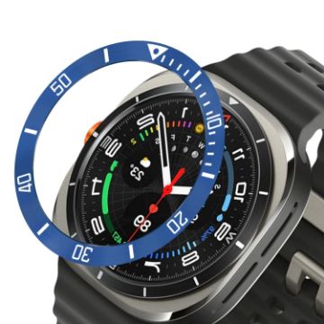 Samsung Galaxy Watch Ultra 47mm Style B Bezel Ring Cover Blue - 1