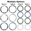 Samsung Galaxy Watch Ultra 47mm Style B Bezel Ring Cover Blue - 4