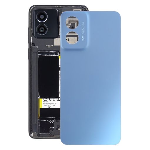 Motorola Moto G Play 2024 Battery Back Cover - Blue - 1