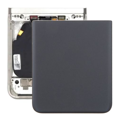 Motorola Razr 40 Ultra Battery Back Cover - Black - 1
