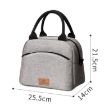 FRISCHE Portable Handheld Insulated Lunch Pack - Gray - 3