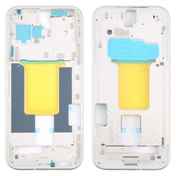 Google Pixel 9 Front Housing LCD Frame Bezel Plate - Gold - 1