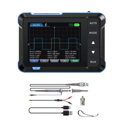 FNIRSI Mini Portable Digital Oscilloscope Signal Generator - Upgrade - 1