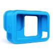 Blue Silicone Case for GoPro HERO13 Black with Wrist Strap & Lens Cover - 3