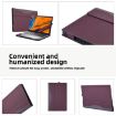 HP Pavilion Plus 14-eh/14t-eh Leather Shockproof Case - Wine Red - 5
