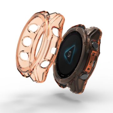 Garmin Fenix 8 AMOLED 43mm Protective Case - Transparent Orange - 1
