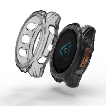 Garmin Fenix 8 AMOLED 51mm Protective Case Transparent Black - 1