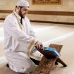 Equantu Smart Bluetooth Finger Counter Muslim Prayer Time Reminder Ring Gold 22mm - 2
