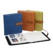3" 288-Photo Cotton Linen Album - Dark Blue - 6