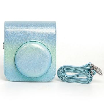 Colorful Starry Sky Camera Bag for Fujifilm Instax Mini 12 - Blue Green - 1