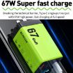 WK WP-U157 67W USB-C/Type-Cx2 Fast Charger EU Plug Yellow - 6