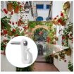Holiday Lights Hanger Hooks - 30pcs/Box - Phillips Screw - White - 6