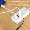 5 in 1 Smart Power Socket with 2 x PD 66W, 2 x USB Fast Charger (UK Plug) - 6