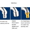 Outdoor Anti-theft Faucet with Lock - 4 Minute Alloy Sparkler - 9