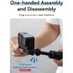 TELESIN Mini Selfie Stick Tripod 15-40cm Bracket for Sports Camera - 4