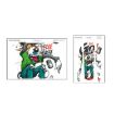 DJI Neo Drone Body Remote Control Sticker - Grunge Eyes - 2