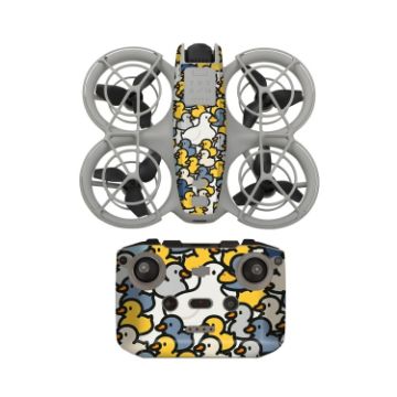 DJI Neo Drone Remote Control Sticker - Cute Ducks - 1