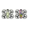 DJI Neo 2pcs Combo Drone Body Protective Stickers - Green Puppy + Monster Party - 1