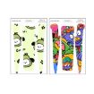 DJI Neo 2pcs Combo Drone Body Protective Stickers - Green Puppy + Monster Party - 2