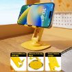 WEKOME WA-S103 Folding Rotating Desktop Holder (Yellow) - 3