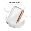Samsung Galaxy Fit3 Pink Electroplated TPU Case with Screen Protection - 5