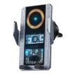 WEKOME WP-U208 15W Wireless Charging Car Holder (Grey) - 1