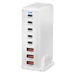 440W GaN USB Power Adapter Travel Charger with 3 x USB, 5 x PD Port - 2