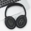 BOSE QC45 Headphone Sponge Earmuff Leather Cover - Navy Blue - 6