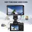 30cm Coaxial Micro HDMI to HDMI 8K UHD 48Gbps Video Cable - 5
