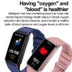 Smart Healthy Sports Bracelet - Uric Acid Blood Lipid Monitoring (Pink) - 6
