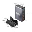 YMX-320W GaN 320W USB x 4 Fast Charger - UK Plug (Grey) - 5
