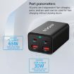 2A2C-100W GaN Pro 100W USB x 2 Fast Charger - UK Plug - 7