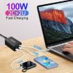 2A2C-100W GaN Pro 100W USB x 2 Fast Charger - US Plug - 8