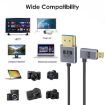 1.2m Coaxial Micro HDMI to HDMI Cable - 8K UHD 48Gbps - Straight Head - 4