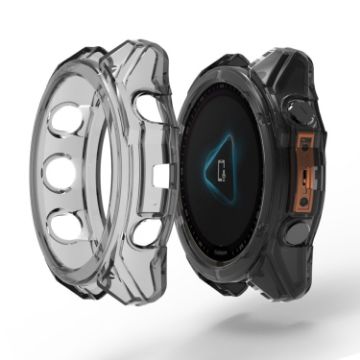 Garmin Fenix 8 Transparent TPU Frame Case (Grey) - 1