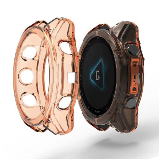 Garmin Fenix 8 Orange TPU Frame Case - 1