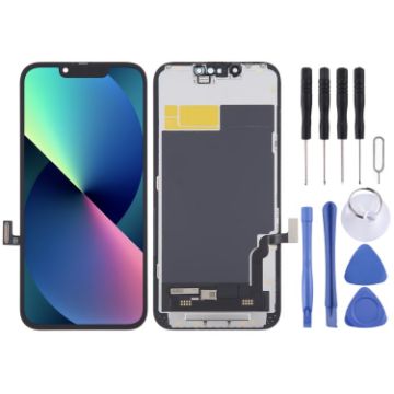 iPhone 13 Soft DD OLED LCD Screen with Digitizer Full Assembly - 1