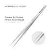 2UUL Hand Polished 3D Tweezer - Precision Stainless Steel Tool - 2