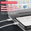 USB-C to Micro USB Charging Data Cable, 1m Length - 5