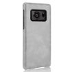 Shockproof Grey Case for Sharp Aquos R6 SH-51B - Litchi Texture PC + PU - 2