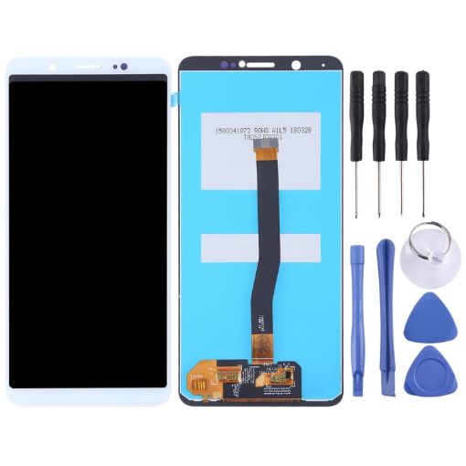 TFT LCD Screen for Vivo Y75/V7 with Digitizer Full Assembly - White - 1