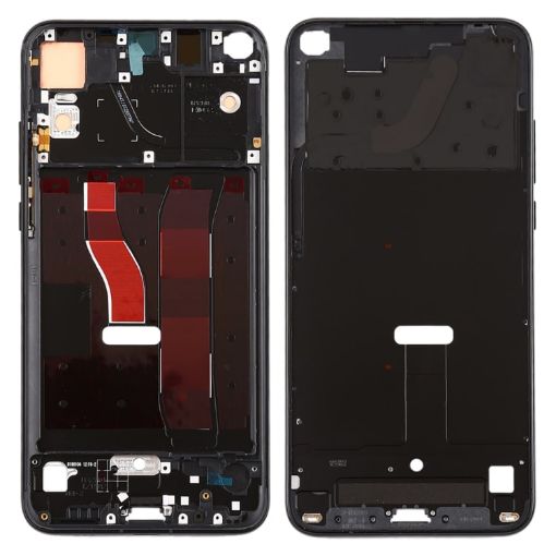 Front Housing LCD Frame Bezel Plate for Huawei Honor V20 - Black - 1