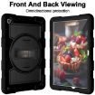 Samsung Galaxy Tab A9+ Silicone Hybrid PC Shockproof Tablet Case with Shoulder Strap - 5