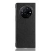 Tecno Phantom V Fold Black Litchi Texture Back Cover Case - 2