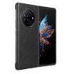 Tecno Phantom V Fold Black Litchi Texture Back Cover Case - 3