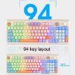 XUNSVFOX K820 Wired Gaming Keyboard And Mouse Set (Shimmer) - 4