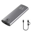 Blueendless 2809 Dual Protocol M.2 Mobile Hard Disk Case SSD External Drive Box - 1