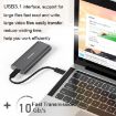 Blueendless 2809 Dual Protocol M.2 Mobile Hard Disk Case SSD External Drive Box - 6