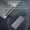 Blueendless 2809 Dual Protocol M.2 Mobile Hard Disk Case SSD External Drive Box - 7