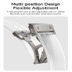 Apple Watch Ultra 49mm Transparent Silicone Band - Titanium Transparent - 8